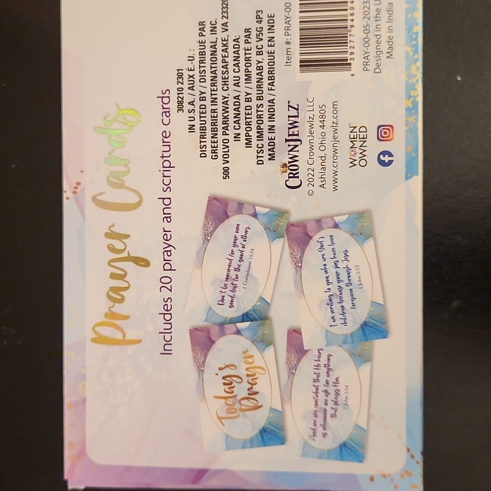 Prayer cards - Picture 2 of 3
